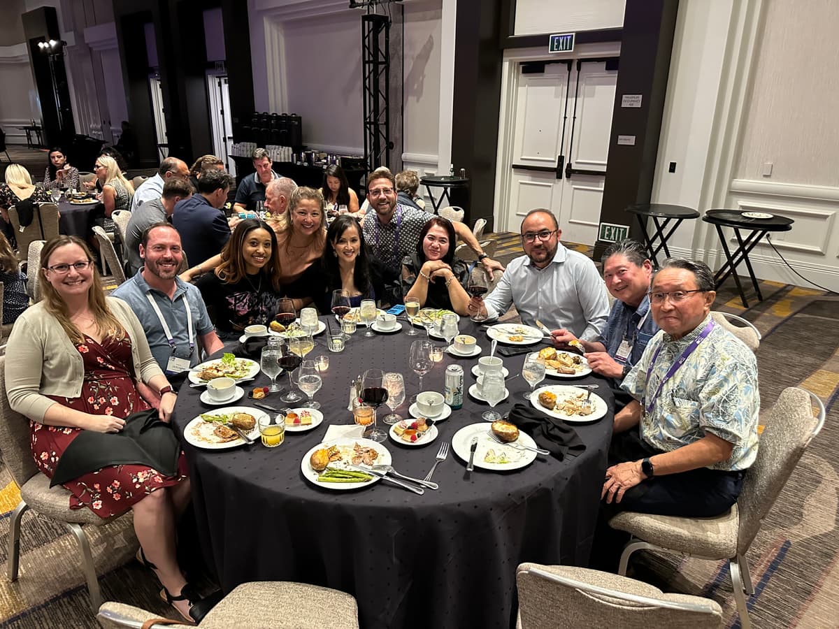 TDO User Meeting dinner